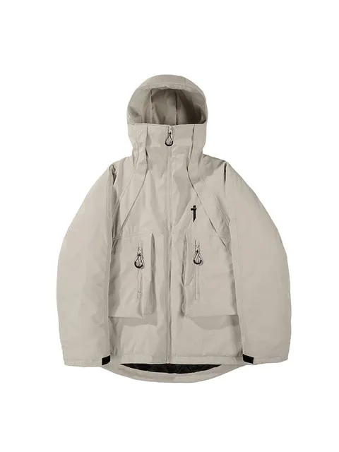 Windproof High Collar Coat