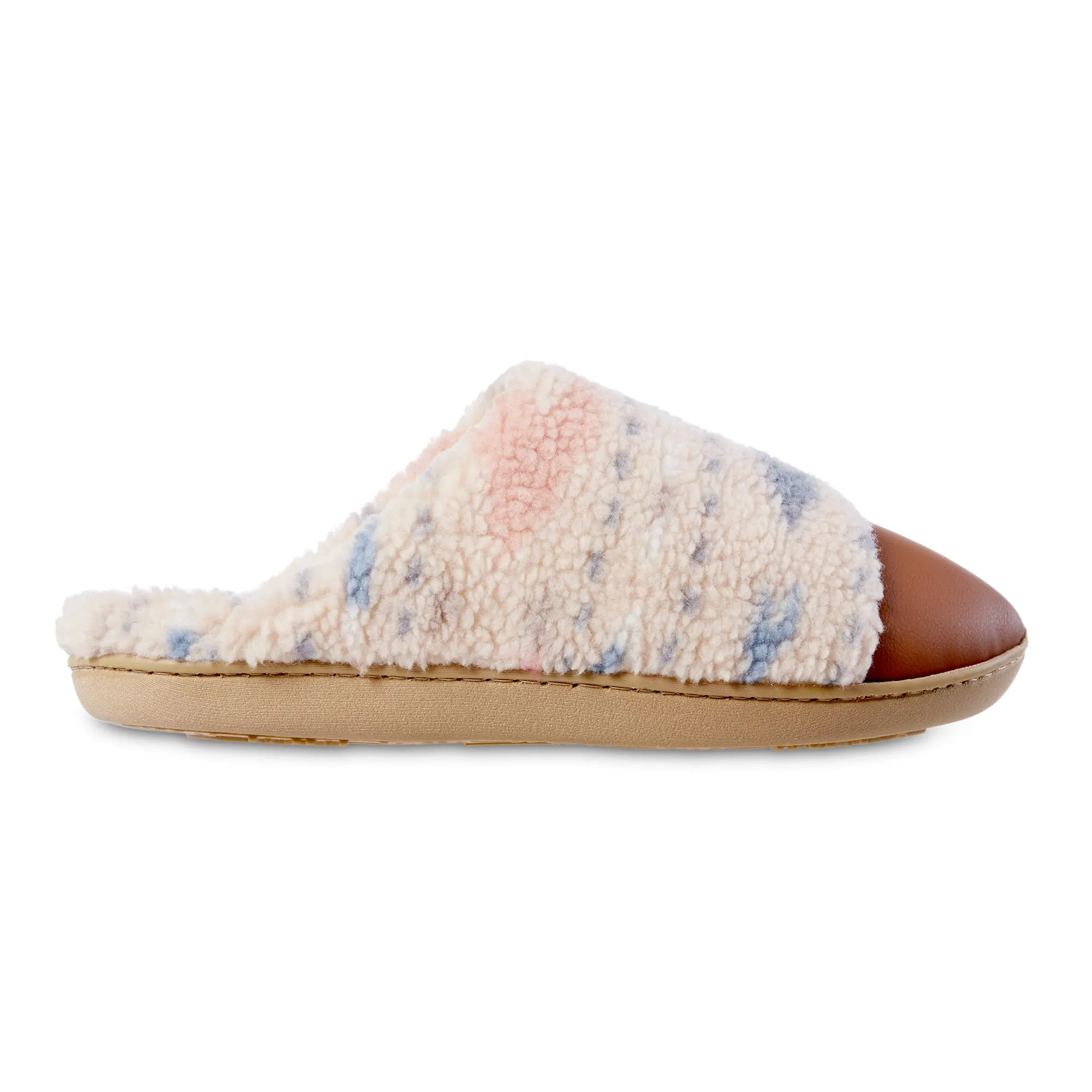 Women's Tinsley Recyled synthetic Leather & Berger Clog Slippers With Memory Foam