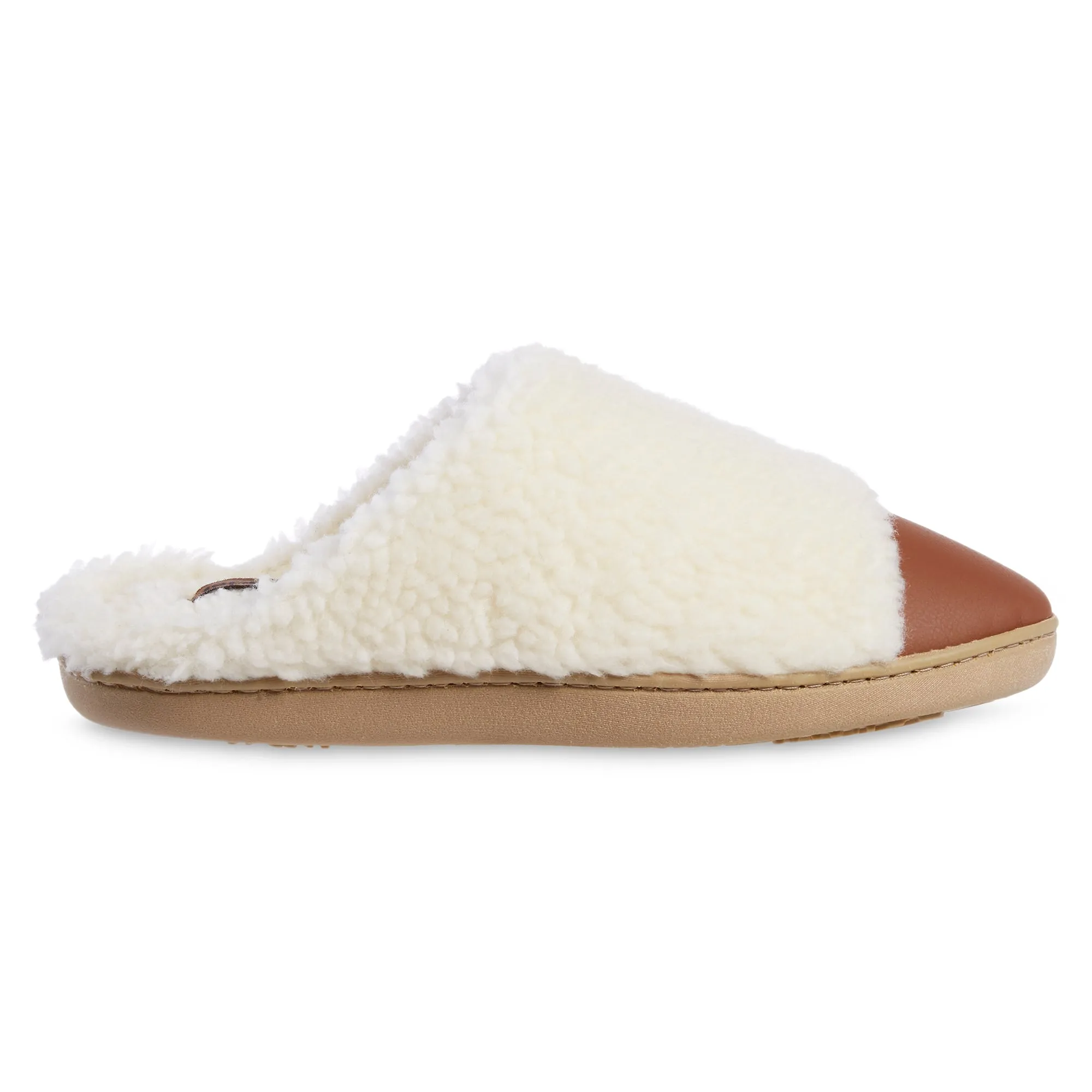 Women's Tinsley Recyled synthetic Leather & Berger Clog Slippers With Memory Foam