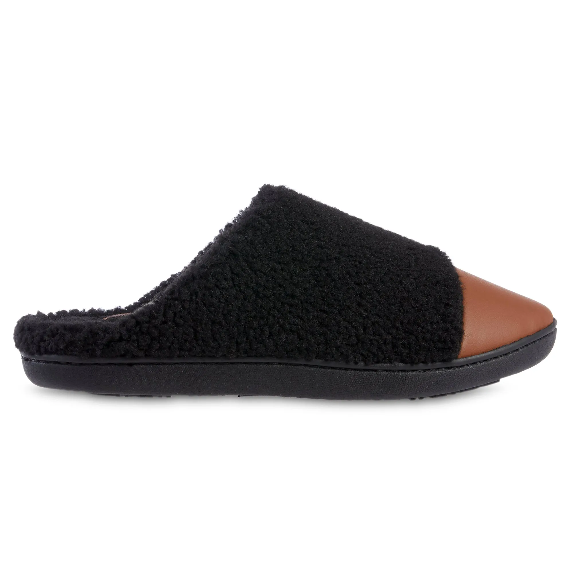 Women's Tinsley Recyled synthetic Leather & Berger Clog Slippers With Memory Foam