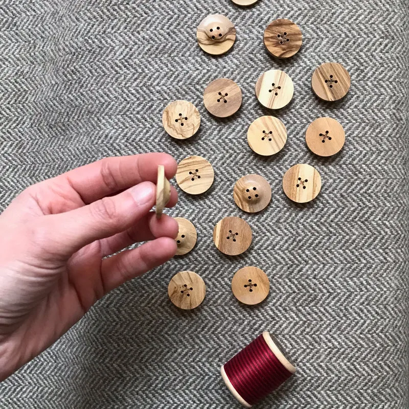 Wooden Buttons 002