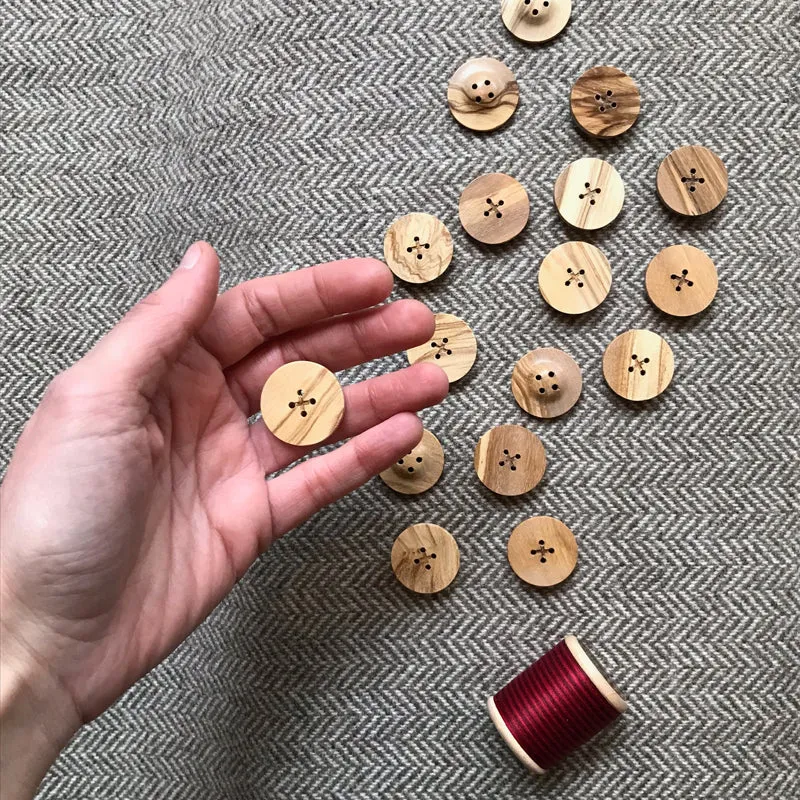 Wooden Buttons 002